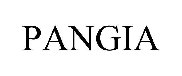 Trademark Logo PANGIA