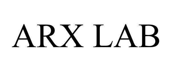 Trademark Logo ARX LAB
