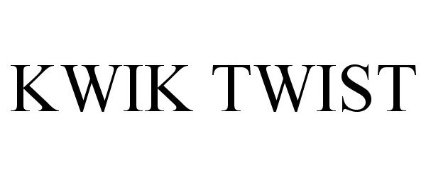 Trademark Logo KWIK TWIST