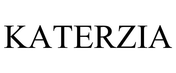 Trademark Logo KATERZIA