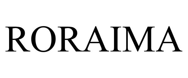 Trademark Logo RORAIMA
