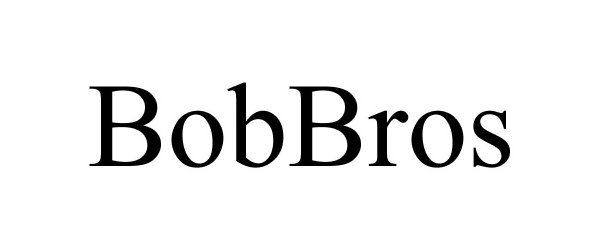 Trademark Logo BOBBROS
