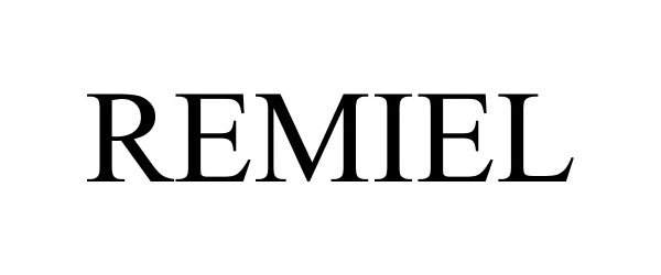 Trademark Logo REMIEL