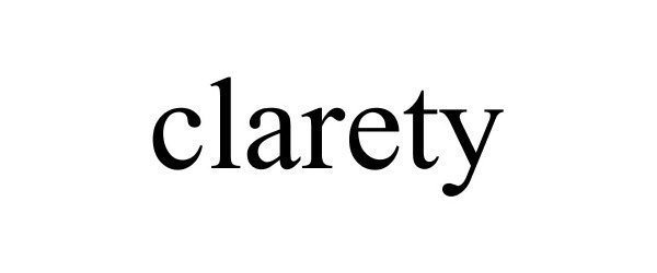 Trademark Logo CLARETY
