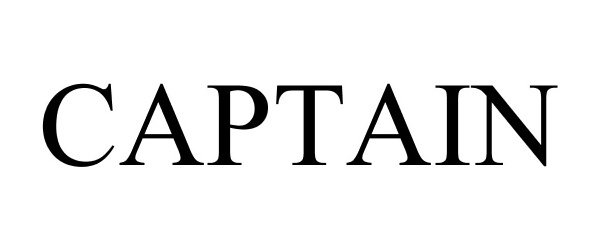 Trademark Logo CAPTAIN