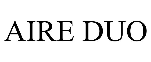 Trademark Logo AIRE DUO