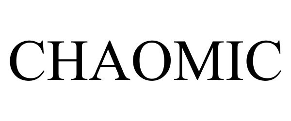 Trademark Logo CHAOMIC
