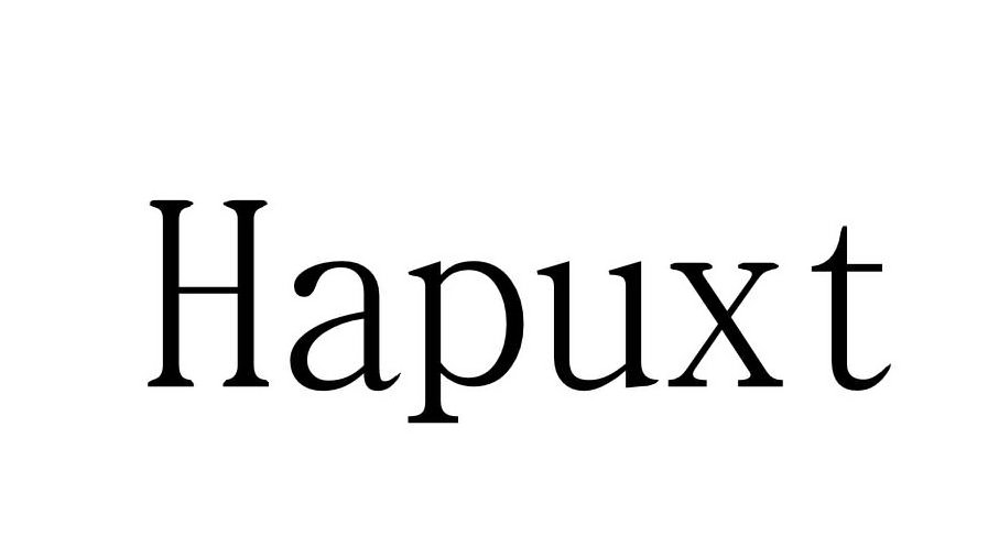 Trademark Logo HAPUXT