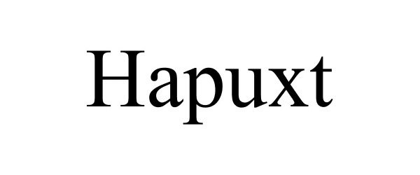 Trademark Logo HAPUXT
