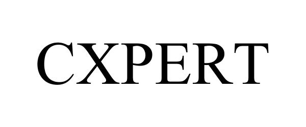 Trademark Logo CXPERT