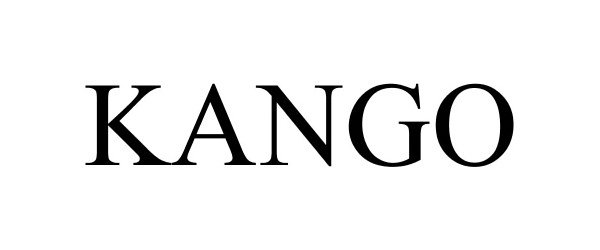 Trademark Logo KANGO