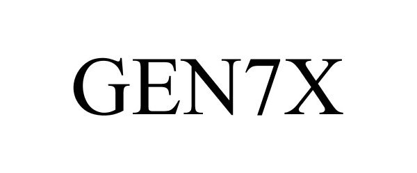Trademark Logo GEN7X