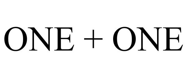 Trademark Logo ONE + ONE