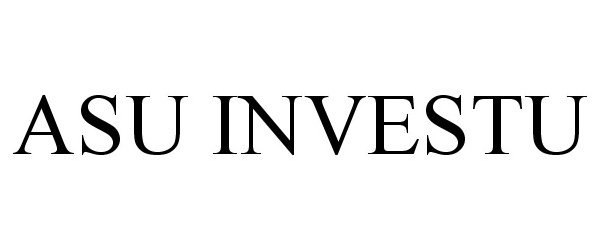 Trademark Logo ASU INVESTU