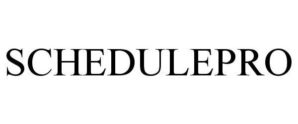 Trademark Logo SCHEDULEPRO