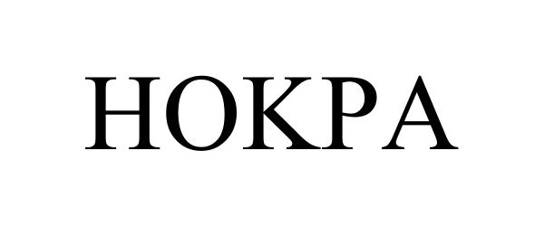 Trademark Logo HOKPA