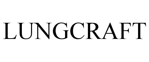 Trademark Logo LUNGCRAFT
