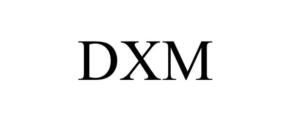 Trademark Logo DXM