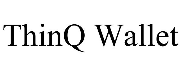 Trademark Logo THINQ WALLET