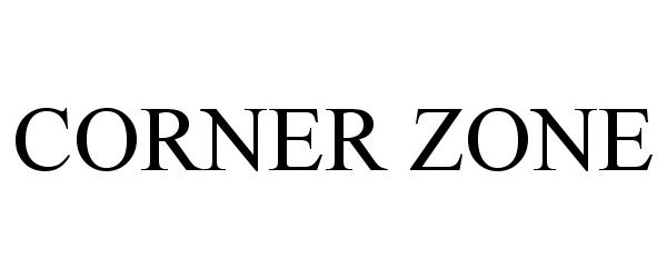 Trademark Logo CORNER ZONE