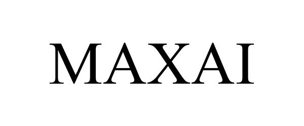 Trademark Logo MAXAI