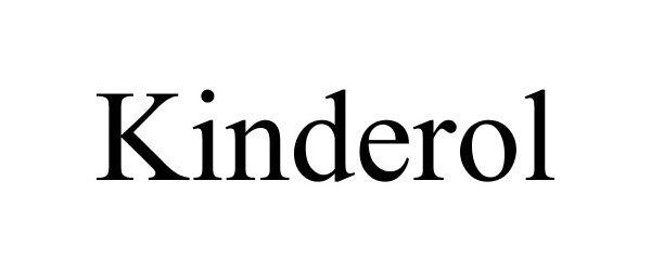 Trademark Logo KINDEROL