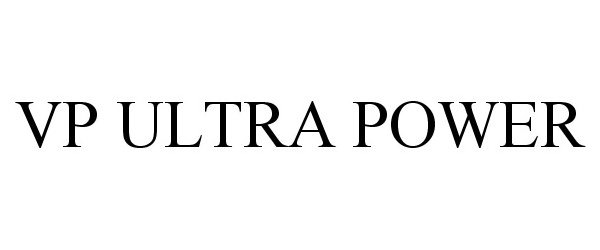 Trademark Logo VP ULTRA POWER