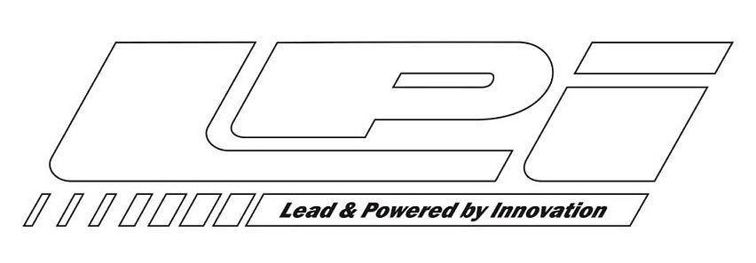 Trademark Logo LPI LEAD POWERED BY INNOVATION