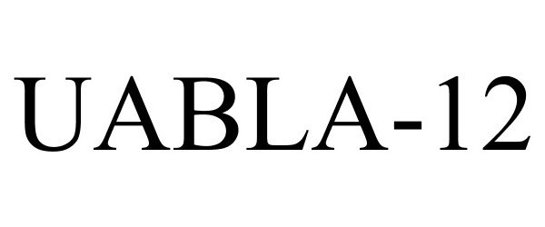 Trademark Logo UABLA-12