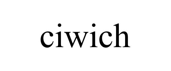  CIWICH