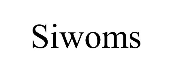 Trademark Logo SIWOMS