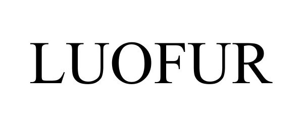 Trademark Logo LUOFUR
