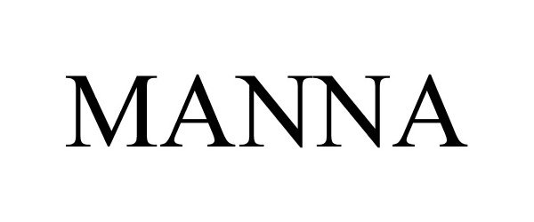 Trademark Logo MANNA
