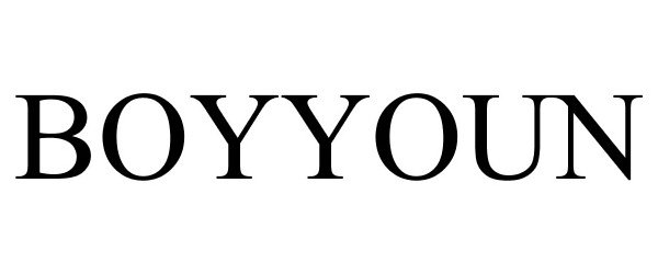 Trademark Logo BOYYOUN