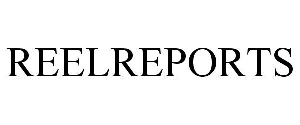Trademark Logo REELREPORTS