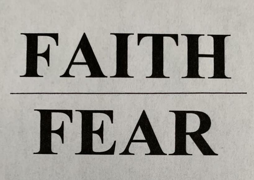  FAITH FEAR