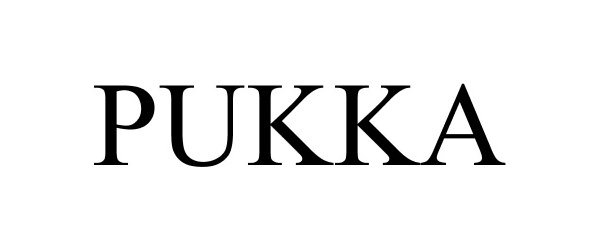 Trademark Logo PUKKA