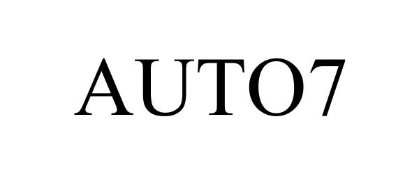 Trademark Logo AUTO7