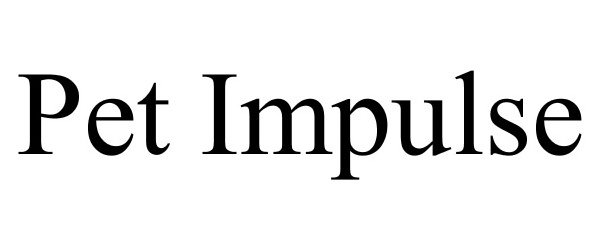 Trademark Logo PET IMPULSE