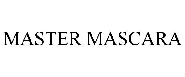  MASTER MASCARA