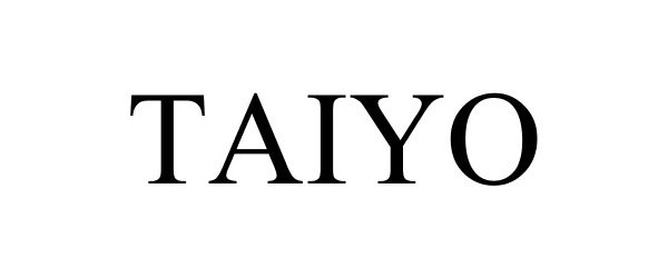 Trademark Logo TAIYO