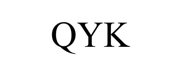 Trademark Logo QYK