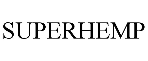 Trademark Logo SUPERHEMP