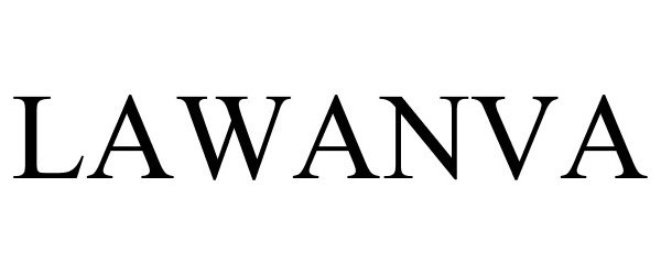Trademark Logo LAWANVA