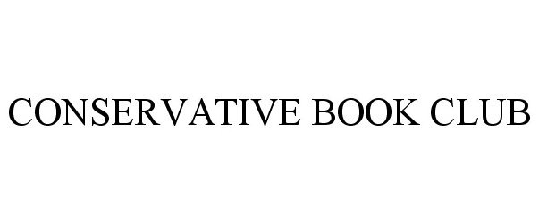  CONSERVATIVE BOOK CLUB