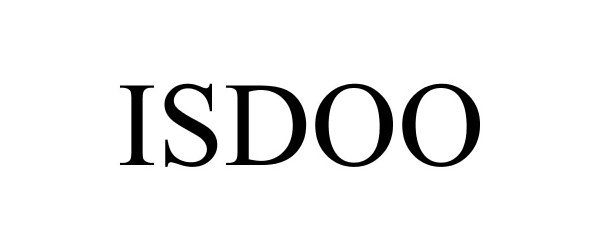 Trademark Logo ISDOO