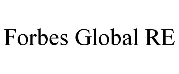  FORBES GLOBAL RE