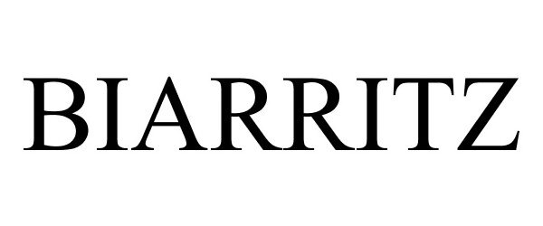 Trademark Logo BIARRITZ