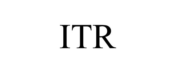 Trademark Logo ITR