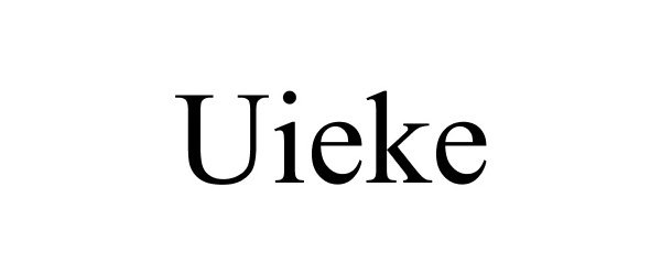 Trademark Logo UIEKE